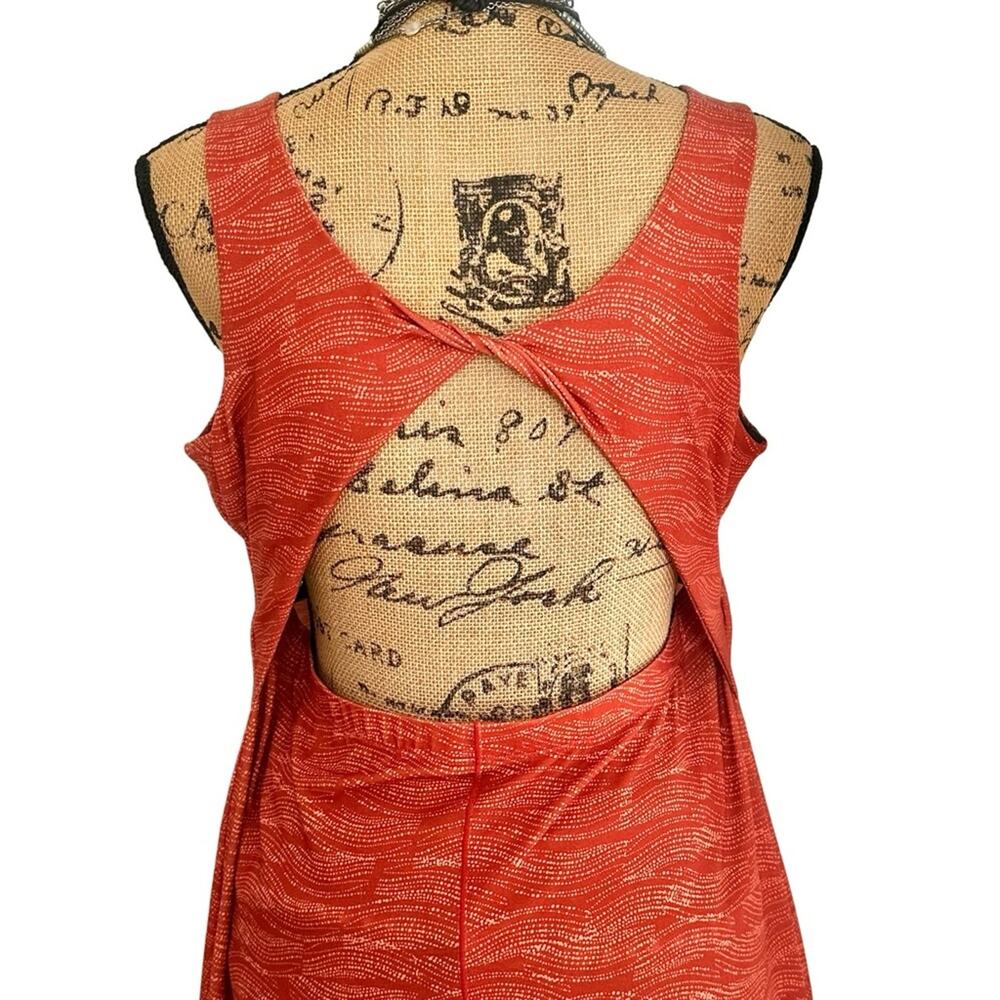 PRANA Women's Skypath Dress Scoop Neck slim fit dress with built-in bra SIZE XL - Picture 9 of 16